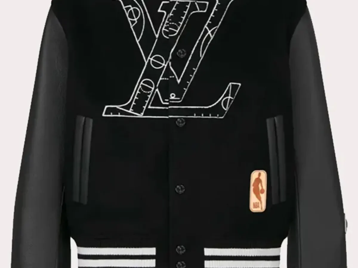 LV X NBA PLAYER LEATHER MIX JACKET SIZE XL for Sale in Lacey, WA