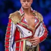 Cody Rhodes WWE Military Leather Coat